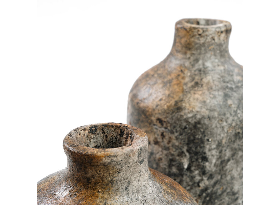 The Classy Vase - Antique Grey - L