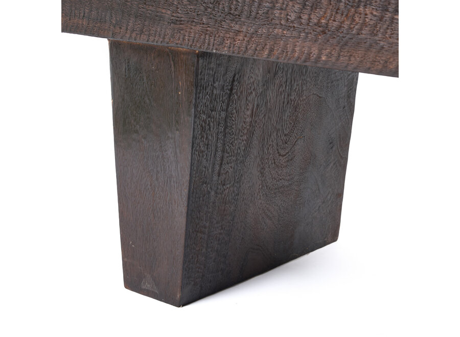 Le Banc Center Piece - Noyer Foncé