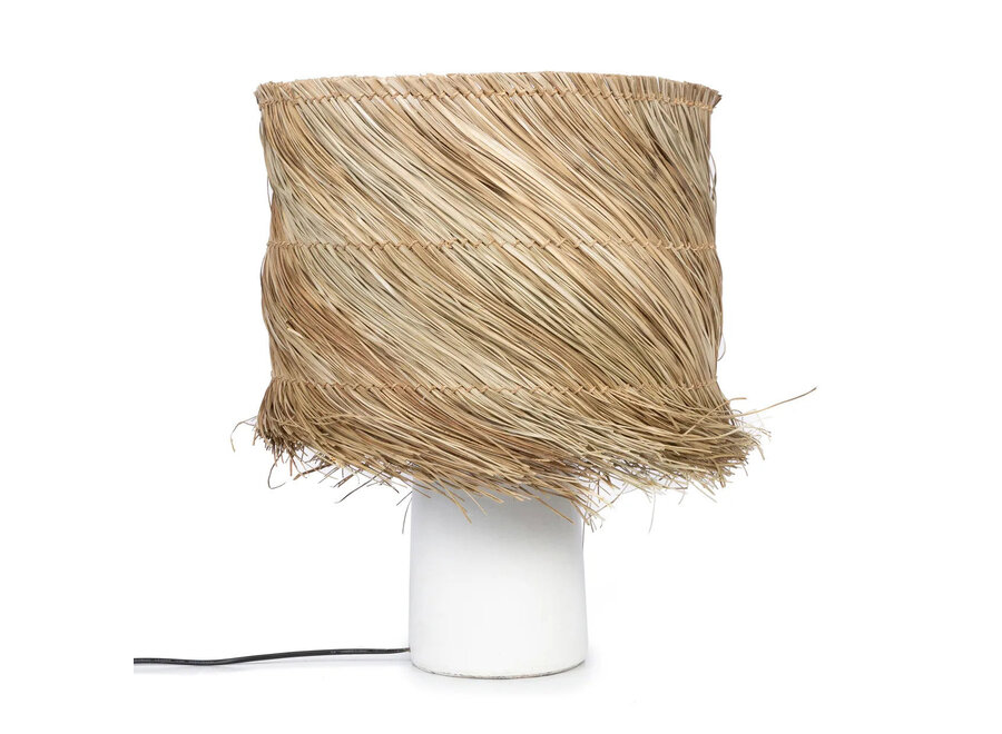 La Lámpara De Mesa Pandan - Blanco Natural