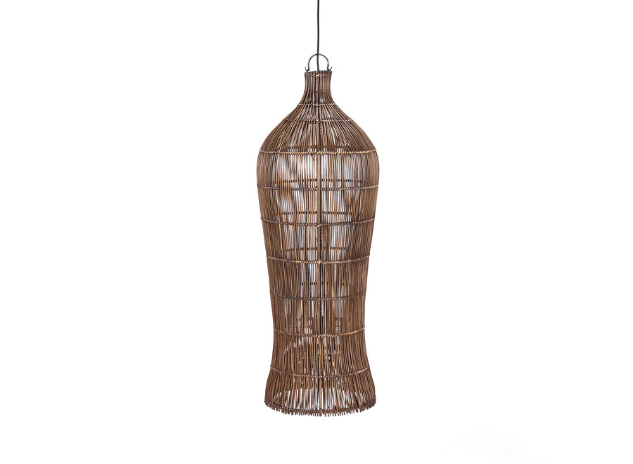 De Oasis Tower Hanglamp - Donker Walnoot - M