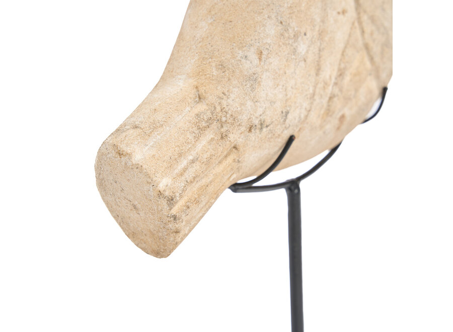El Fish Piedra En Soporte - S