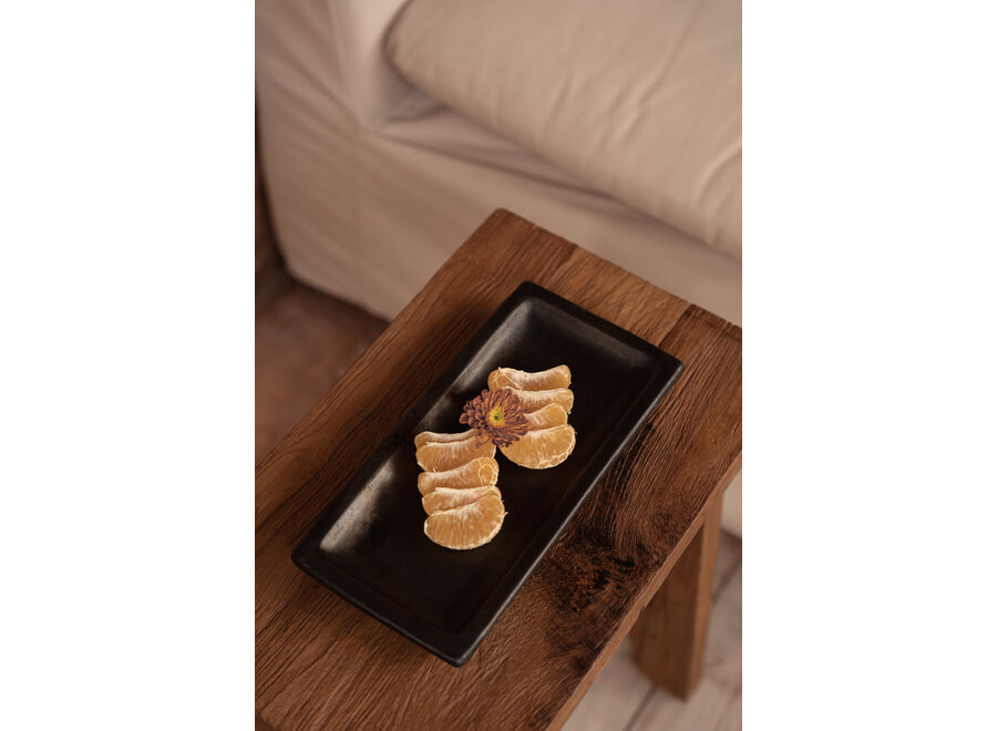 The Burned Sushi Plate - Black - M