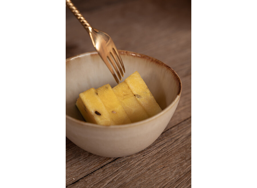 Die Pineapple Gabel - Goldfarben