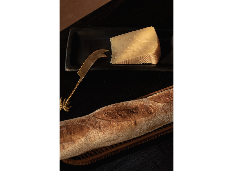 The Palm Tree Cheese Knife - Gold