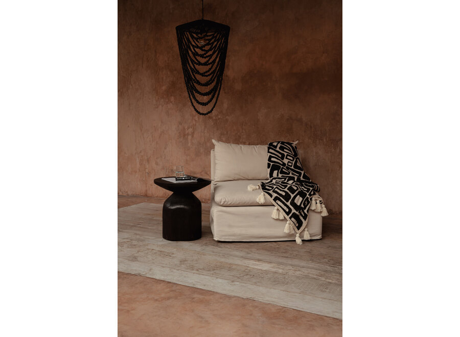 The Drumline Side Table - Dark Walnut