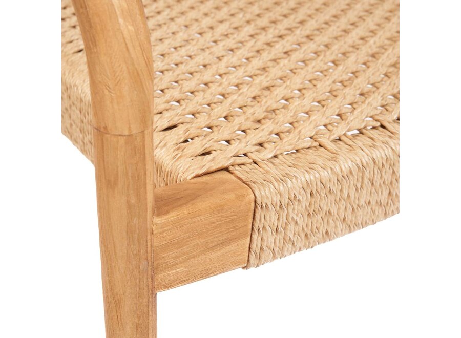 Der Pandan Esszimmerstuhl - Natur - Outdoor-Bereich