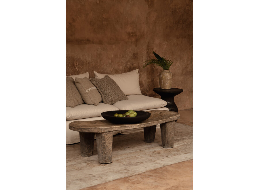 La Table d’Appoint Hourglass - Noyer Foncé