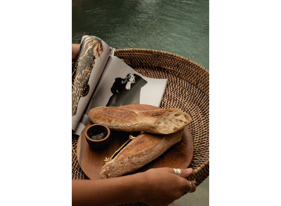 De Carry-All Dienbladen - Natuurlijk Bruin - M