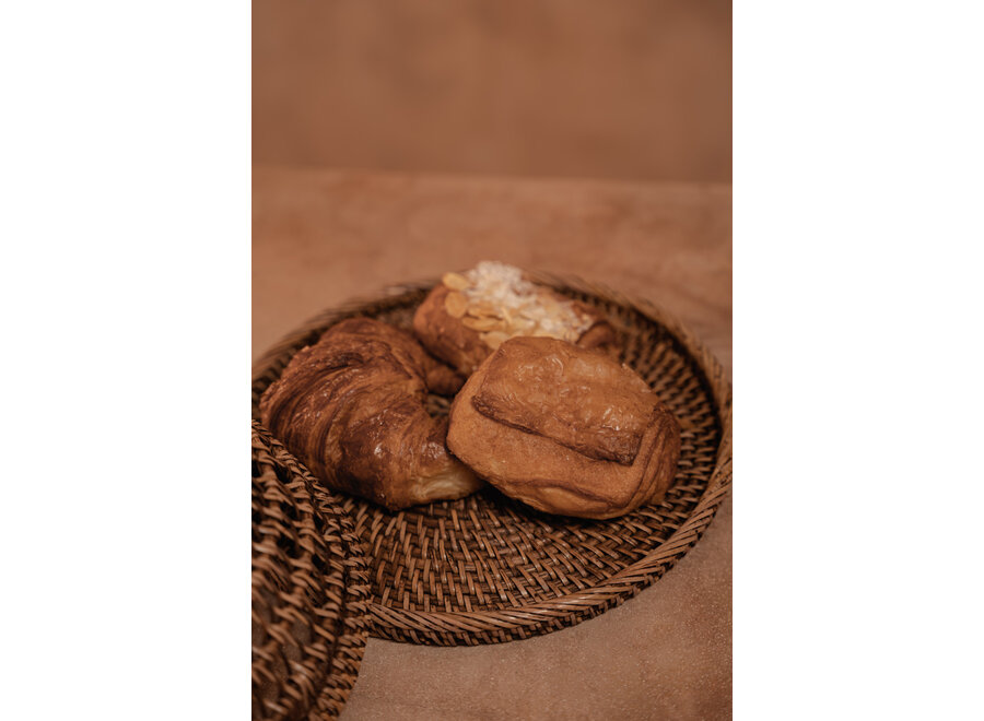 The Rattan Food Cover - Natural Brown - M