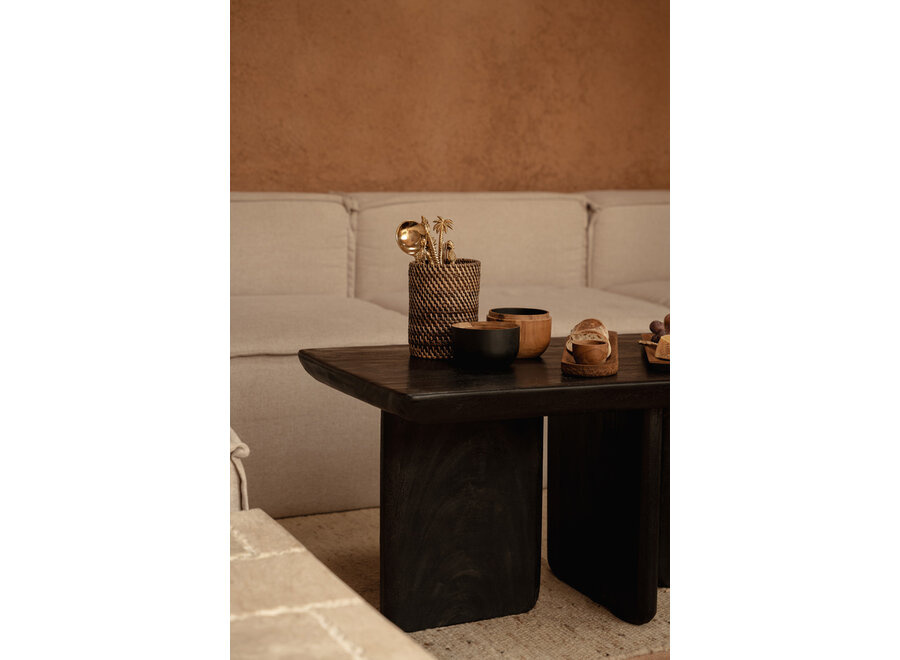 La Mesa De Centro Obsidian - Negra