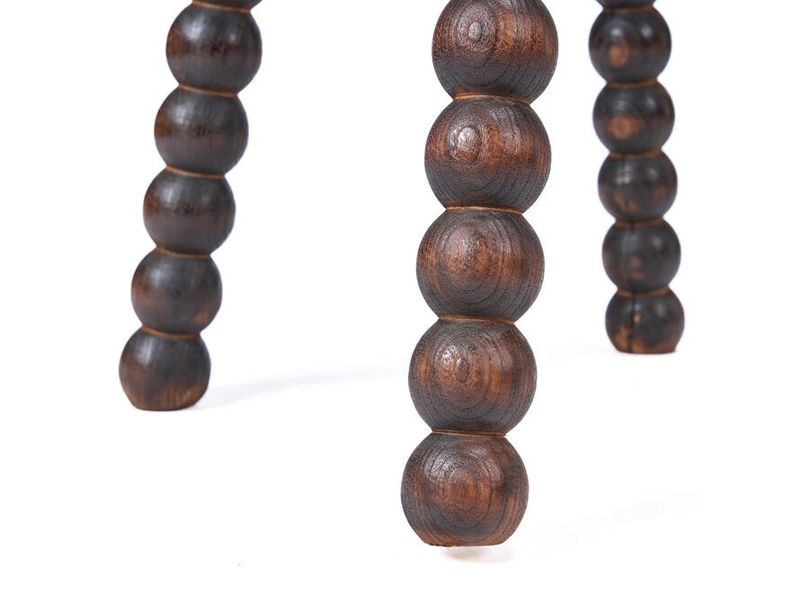 Der Dango Hocker - Dunkles Walnuss
