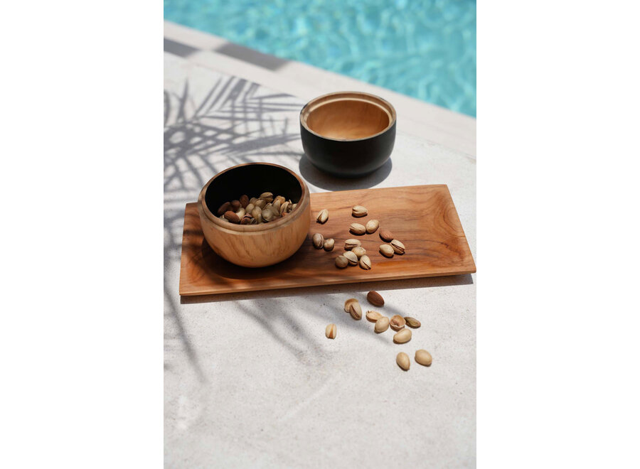 De Teak Root Sushi Bord - M