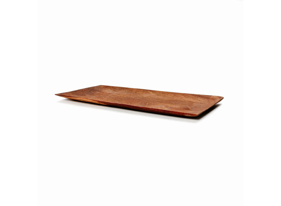 De Teak Root Sushi Bord - M