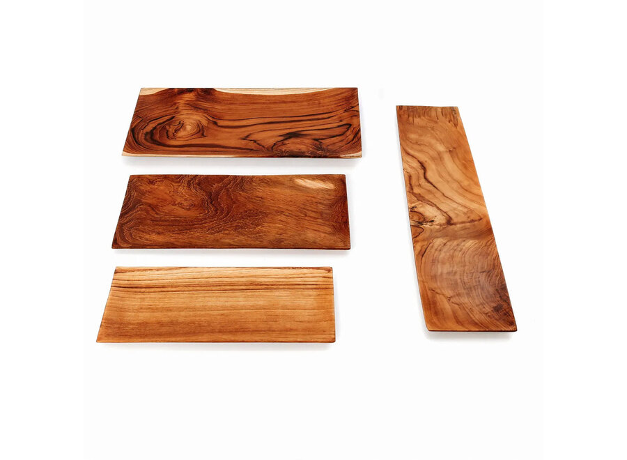 De Teak Root Sushi Bord - M