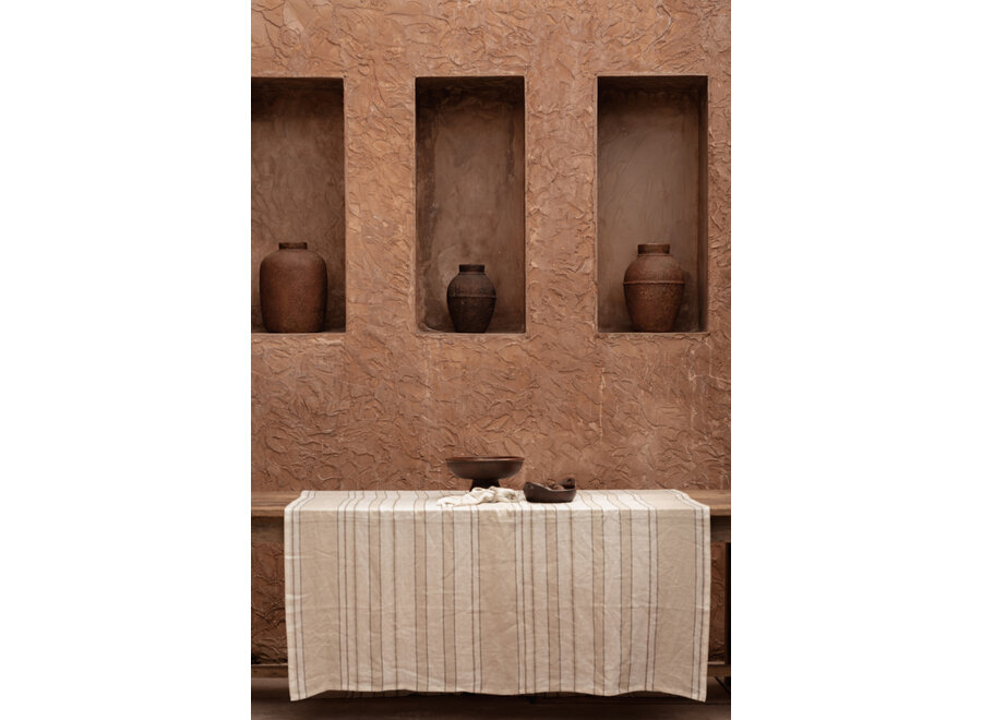 El Mantel Provence - Negro Blanco Natural - 150x300
