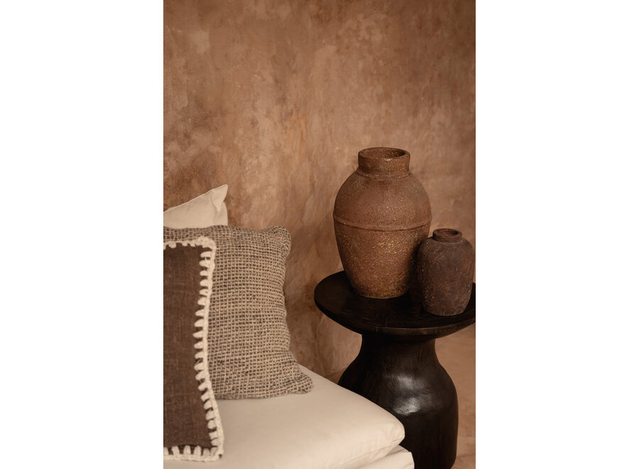 The Clay Echo Vase - Burgundy - S