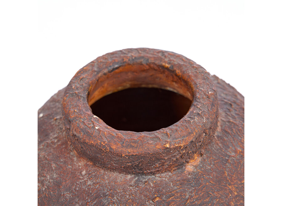 The Clay Echo Vase - Burgundy - S