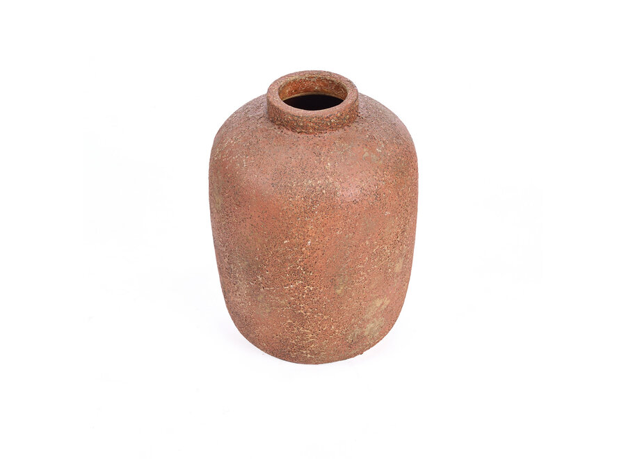 The Clay Echo Vase - Terracotta - L