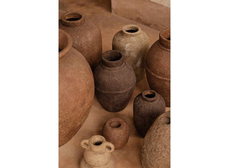 The Clay Echo Vase - Cream - M