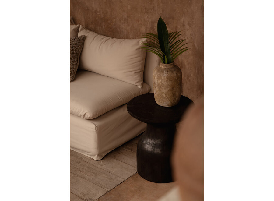 Le Vase Clay Echo - Crème - M