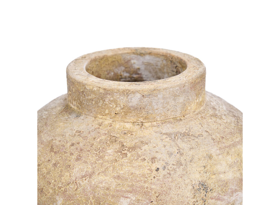 Le Vase Clay Echo - Crème - M