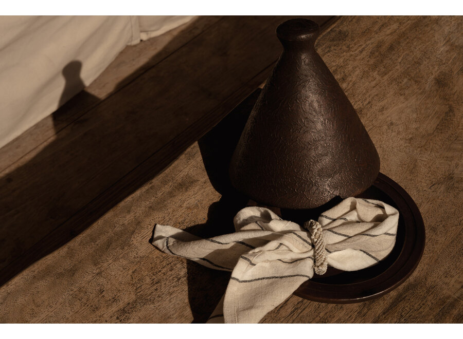 Der Ethnic Cone Tajine - Terracotta