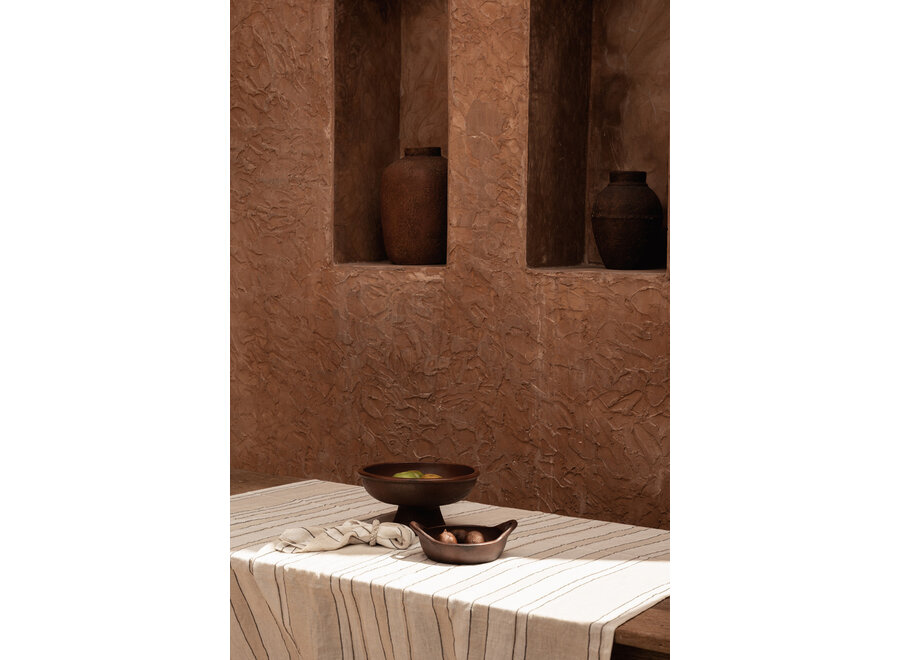 The Ethnic Fruit Bowl - Terracotta - M