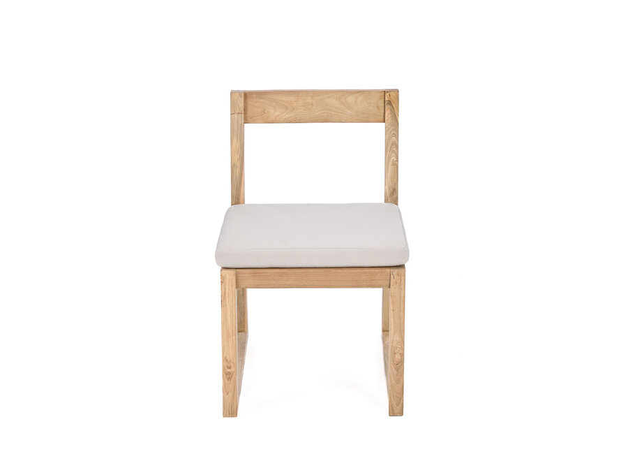 La Chaise De Salle À Manger Linear - Gris Naturel