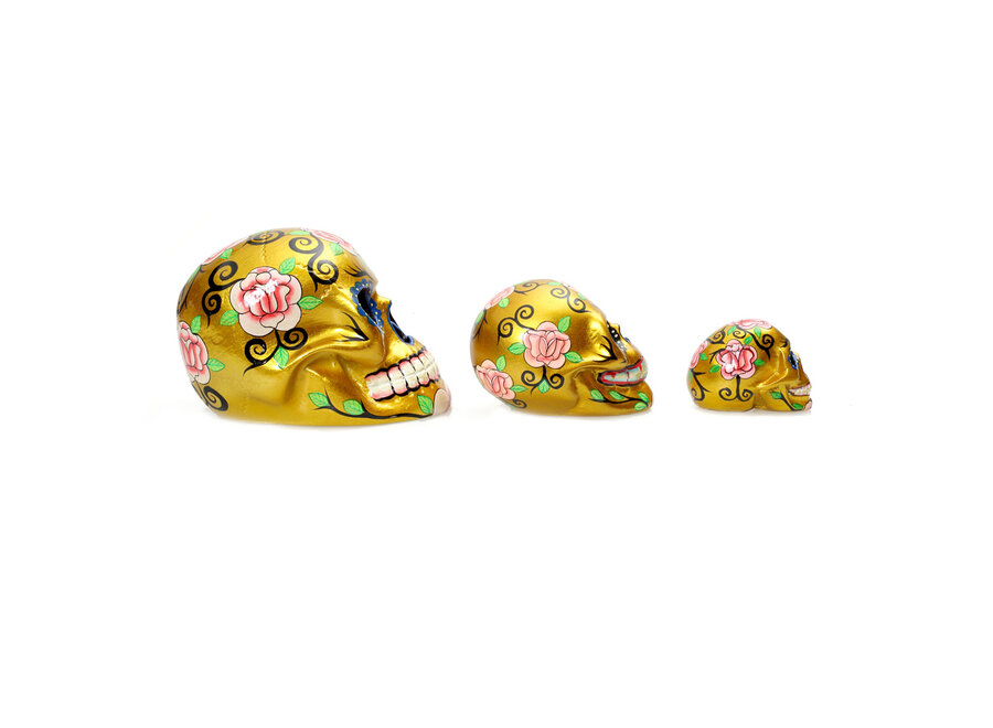 Le Mexican Sugar Skull Or - S