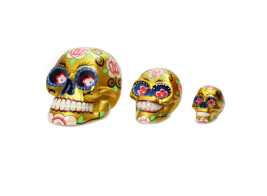 Le Mexican Sugar Skull Or - S