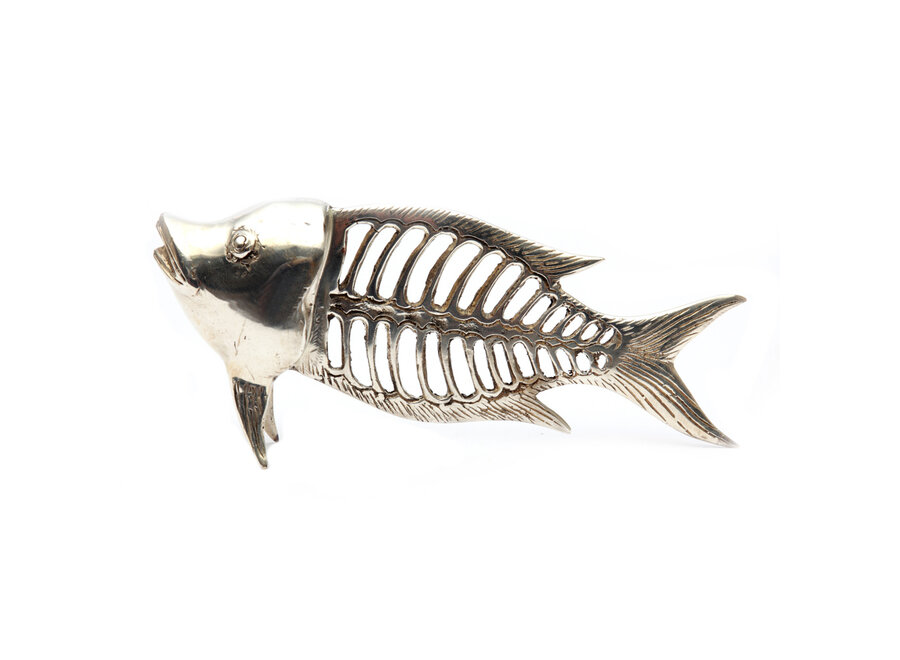 Le Fish Bone Décoration - Argent