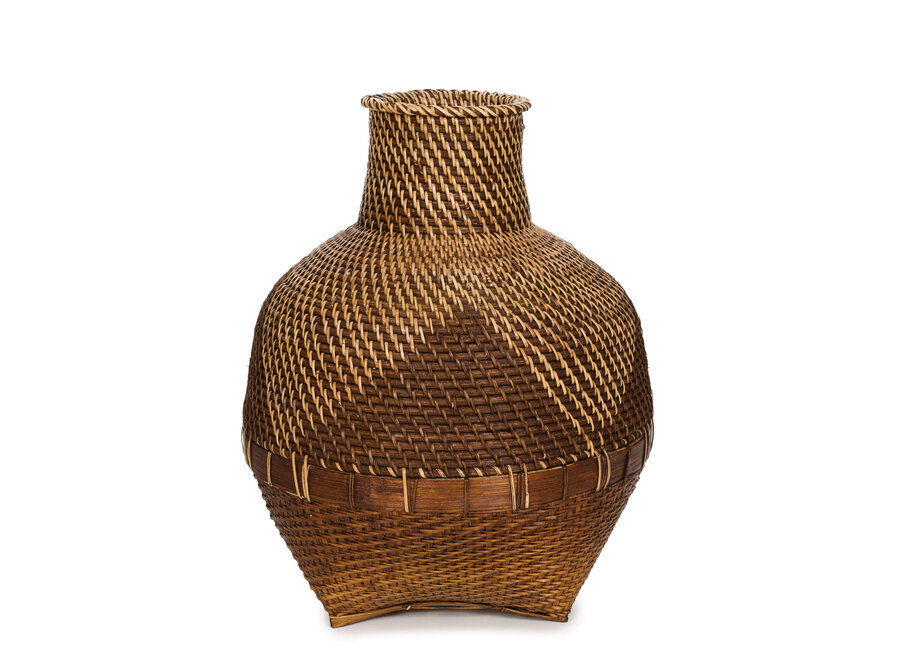 The Colonial Vase - Natural Brown