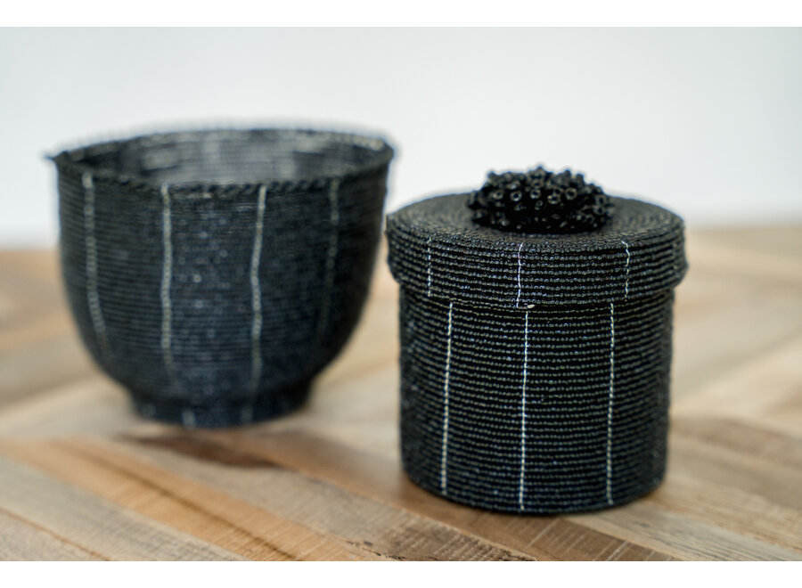 De Beaded Geschenkdoos - Zwart