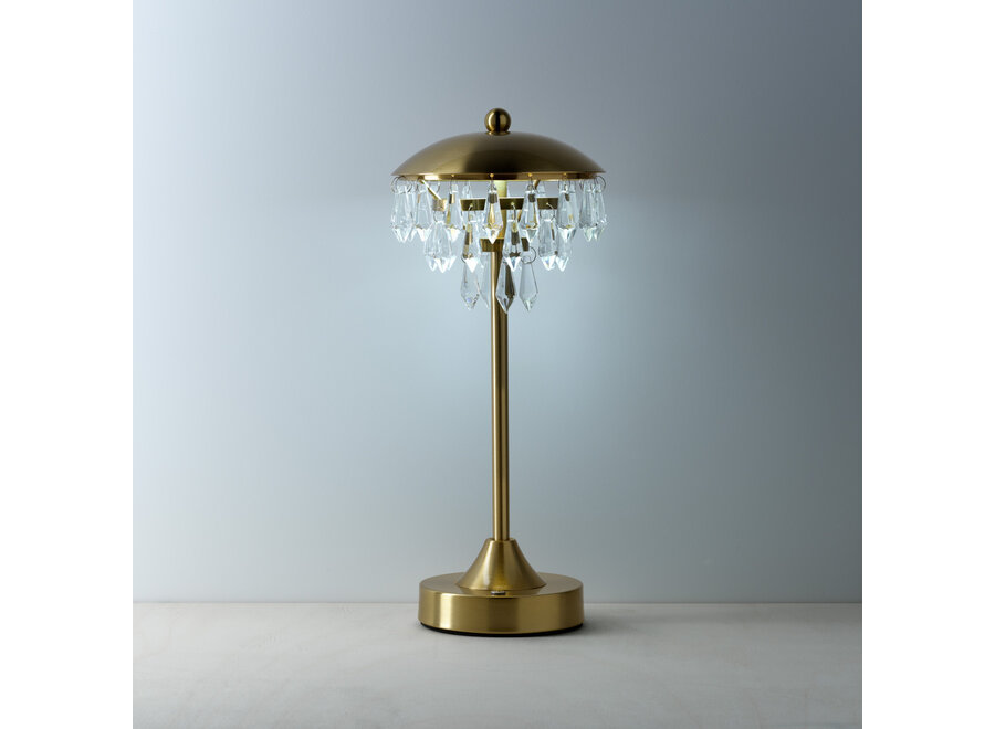 La Lámpara De Mesa Led Chandelette