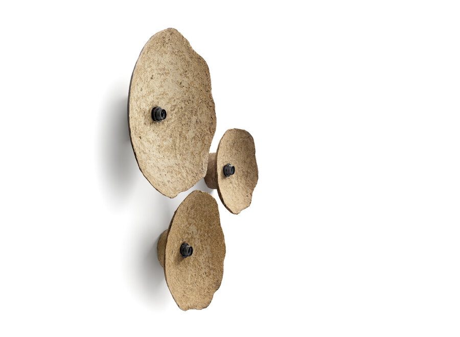 Die Sahara Glow Wandlampe - Schlamm - L