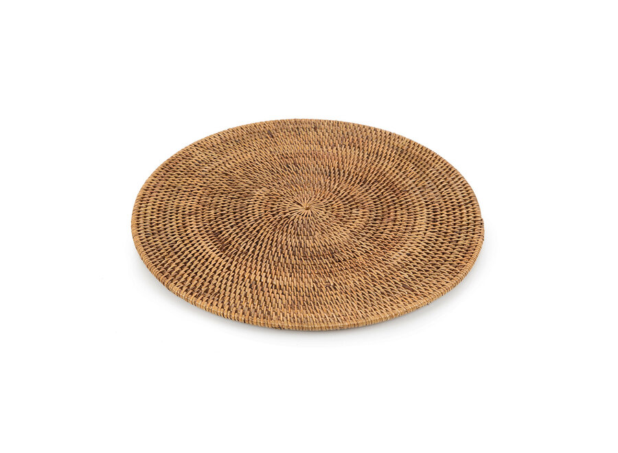 The Colonial Placemat - Natural Brown
