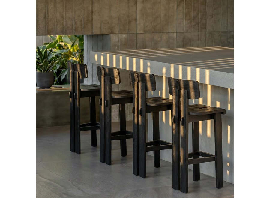 Le Sama Sama Tabouret de Bar - Noir