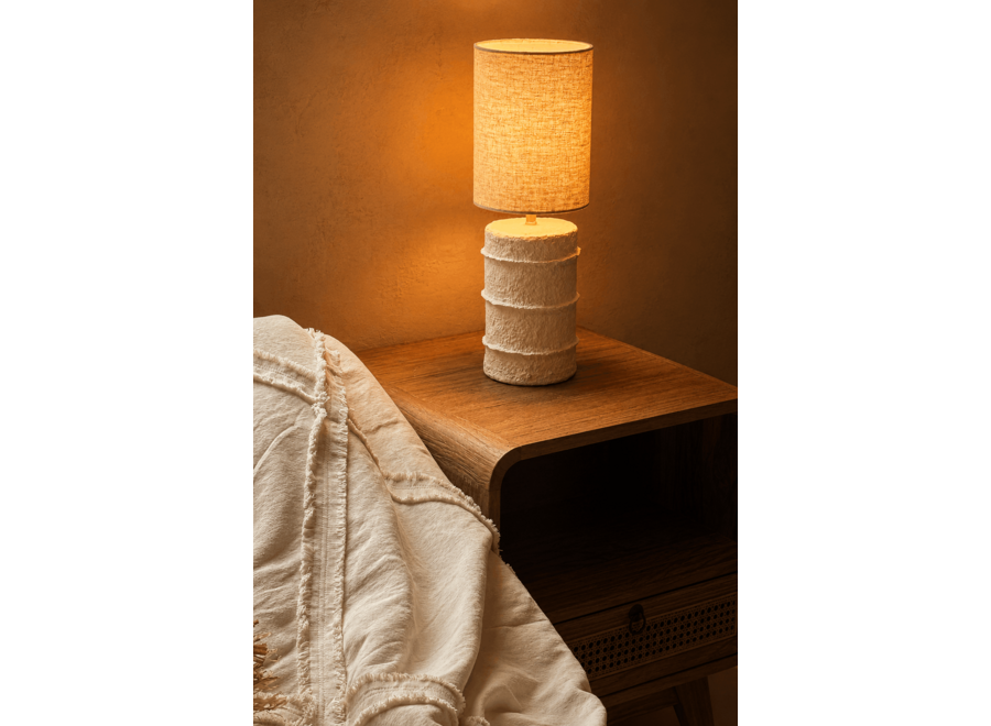 La Lampe de Table Contour - Blanche - S
