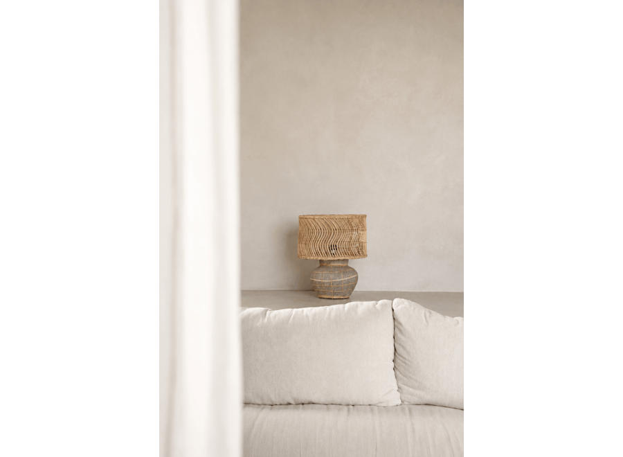 The Kythira Table Lamp - Natural Concrete