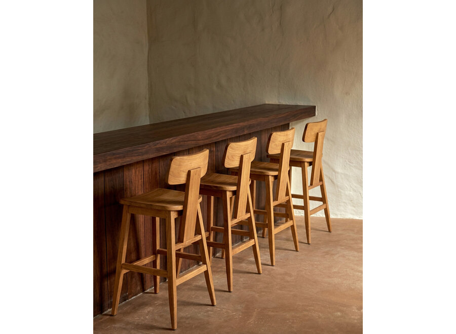 Lo Sgabello Da Bar LovYa - Naturale