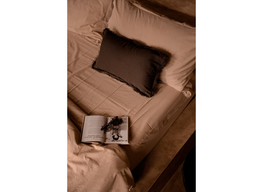 La Housse de Coussin Smoky Vibe - Grise - 30x50