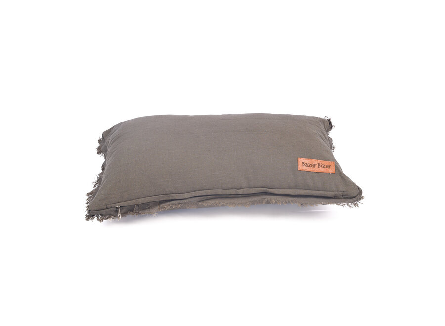 La Housse de Coussin Smoky Vibe - Grise - 30x50