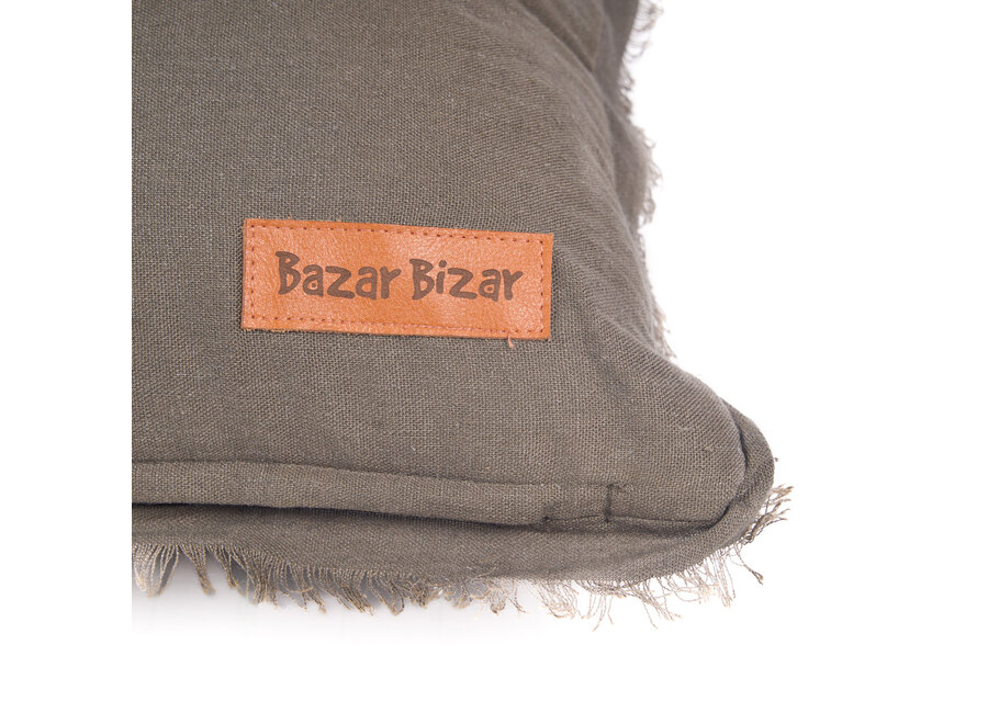La Housse de Coussin Smoky Vibe - Grise - 30x50