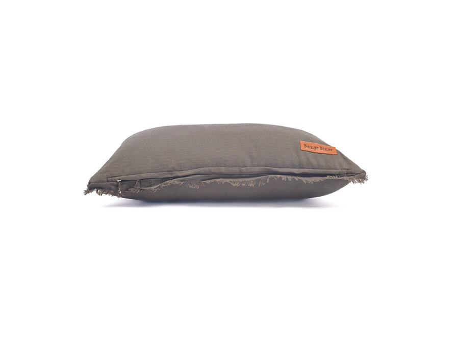 Der Smoky Vibe Kissenbezug - Grau - 30x50
