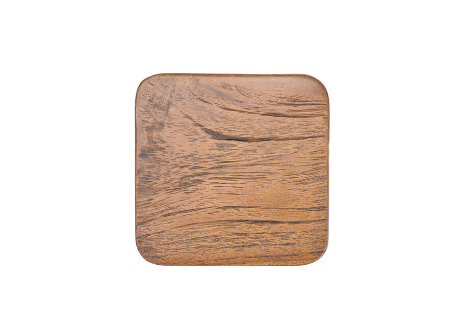 The Material Coaster - Medium Rustic Washed Black