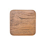The Material Coaster - Medium Rustic Washed Black