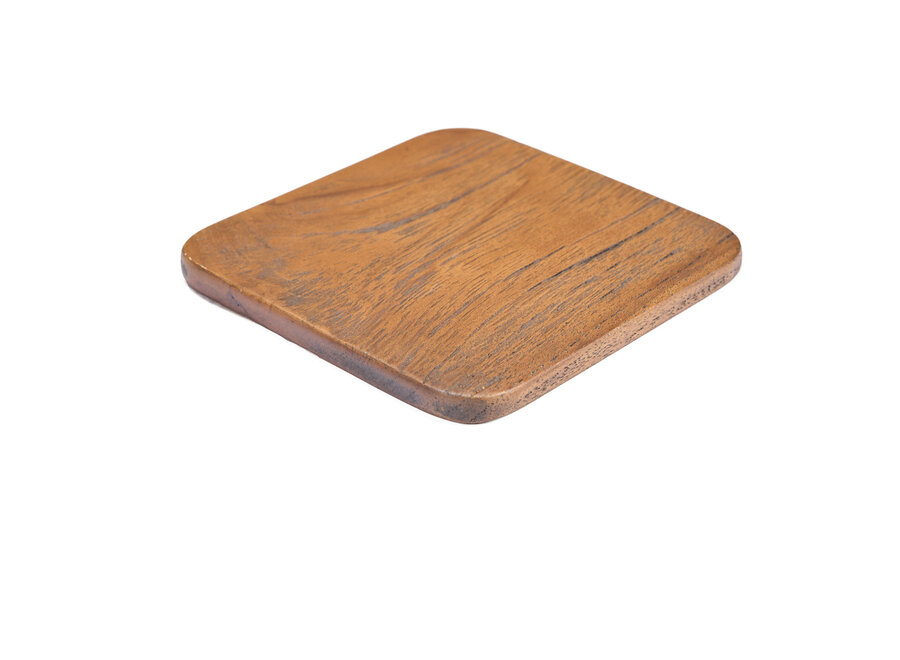 The Material Coaster - Medium Rustic Washed Black