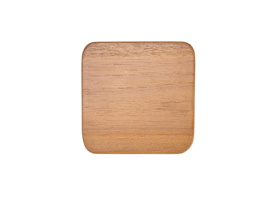 The Material Coaster - Smooth Light Brown