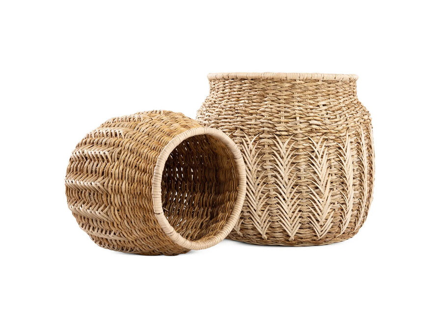 The Luziru Basket - Natural - M