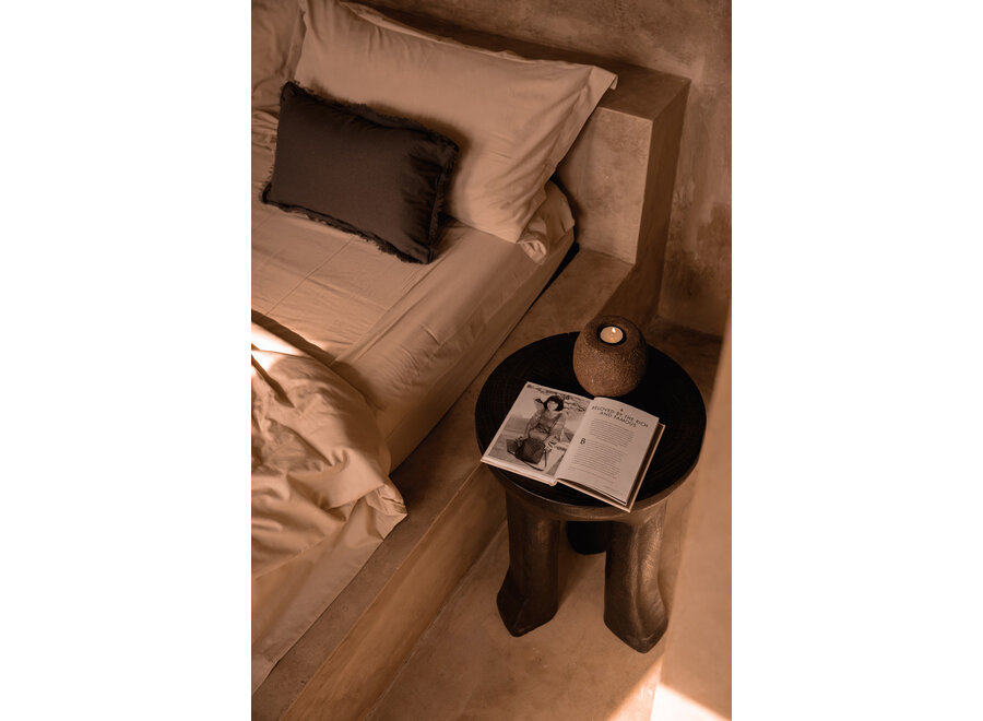 La Table d’Appoint Java Tripod - Noyer Foncé